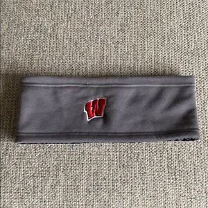 University of Wisconsin fleece headband